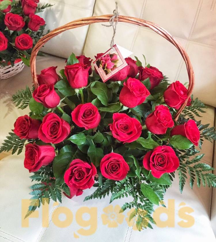 Корзина «Донна роза» за 13 290 руб.